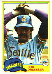 1981 Topps Baseball Cards      508     Rob Dressler